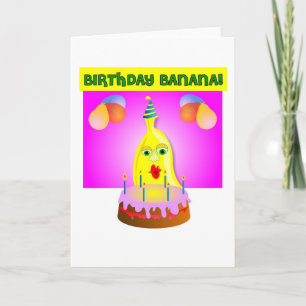Birthday Banana Kaart