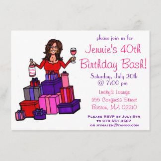 Birthday Bash Uitnodiging