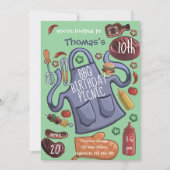 Birthday bbq picnic Invitation (Devant)
