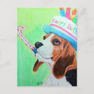Birthday Beagle Briefkaart
