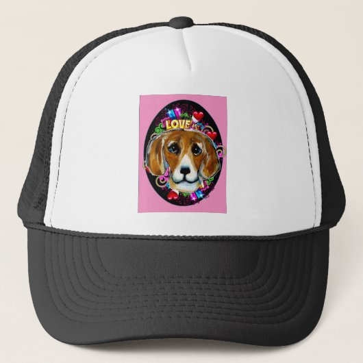 BIRTHDAY BEAGLE TRUCKER PET (Voorkant)