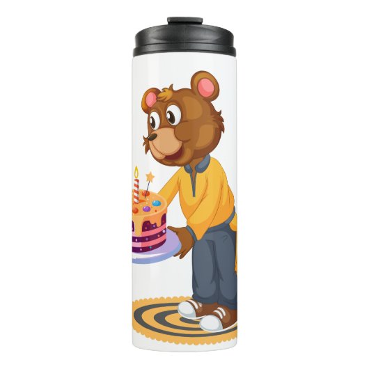 Birthday Bear Surprise Thermosbeker (Voorkant)