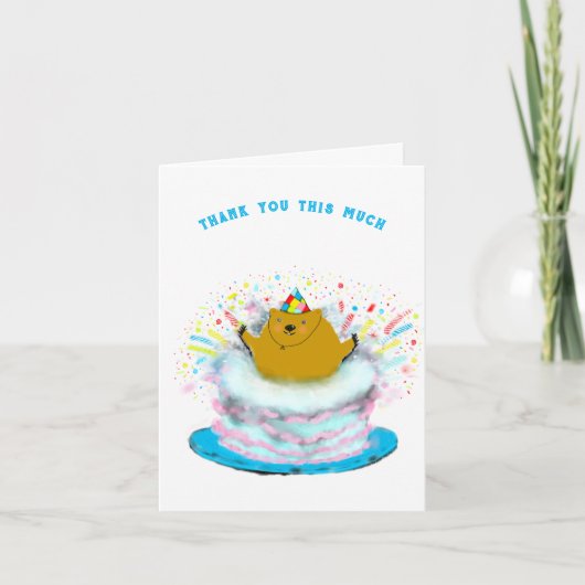 Birthday Bedankt (Voorkant)