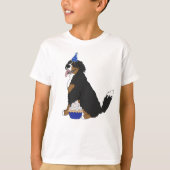 Birthday Bernese Mountain Dog T-shirt (Voorkant)
