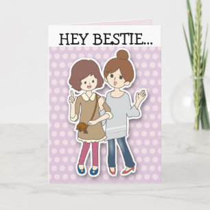 BIRTHDAY BEST AMI (BFF) Cartes de voeux