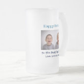 Birthday Best Pap Ever Foto Matglas Bierpul (Voorkant rechts)