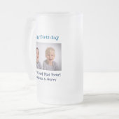 Birthday Best Pap Ever Foto Matglas Bierpul (Voorkant links)