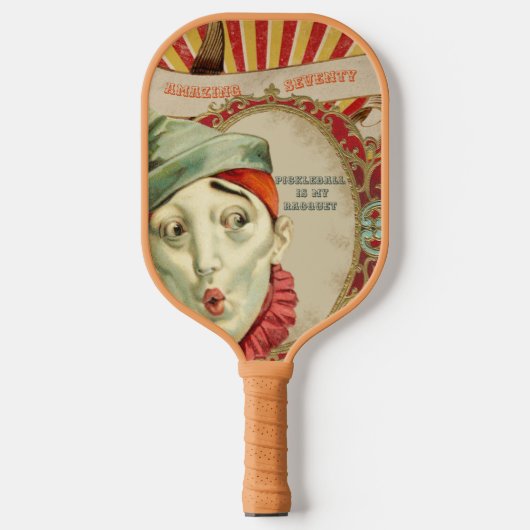 Birthday Bigtop Clown 4 Pickleball Paddle (Voorkant)