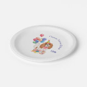 Birthday Blenheim Cavalier King Charles Spaniel Papieren Bordje (Gekanteld)