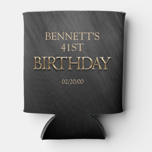 Birthday Blikjeskoeler (Voorkant)