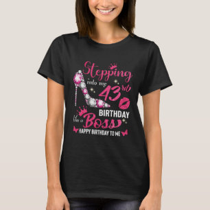 Birthday Bling Shirt Gepersonaliseerd Shirt