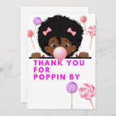 Birthday Blowout Hartelijk dank (Voorkant / Achterkant)