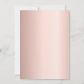 Birthday blush roos gold florals kaart (Achterkant)