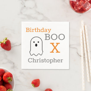 Birthday Boo Ghost Servet