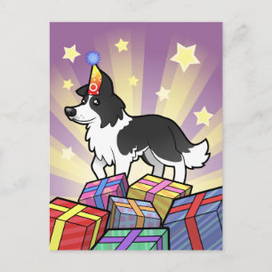 Birthday Border Collie Briefkaart