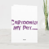 Birthday Border Collie Kaart (Achterkant)