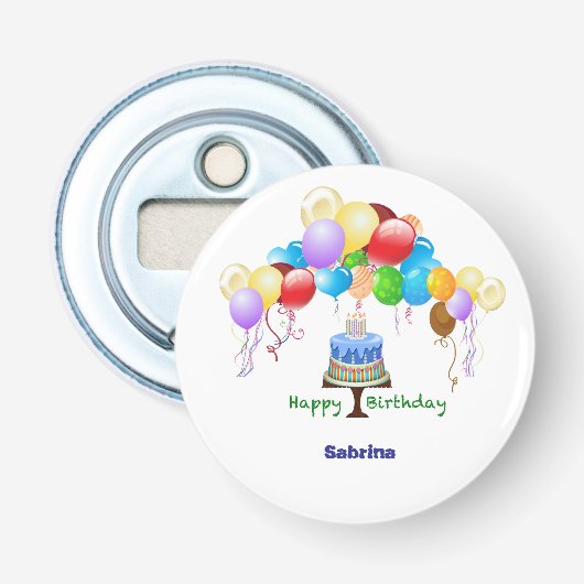 Birthday Bottle Opener (Voorkant)