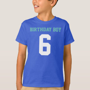 Birthday Boy 6 T-shirt