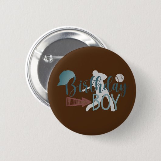 Birthday Boy Badge Ronde Button 5,7 Cm (Voorkant /achterkant)