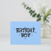Birthday Boy Briefkaart (Staand voorkant)
