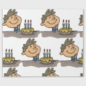 Birthday Boy Cadeaupapier (Vlak)