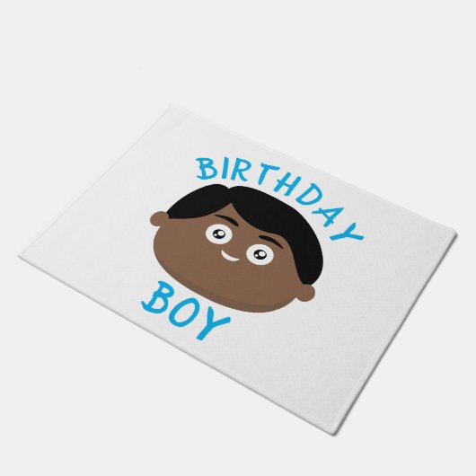 Birthday Boy Deurmat (Schuin)