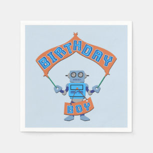 Birthday Boy Robot Servet