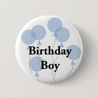 Birthday Boy Ronde Button 5,7 Cm