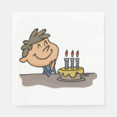 Birthday Boy Servet (Voorkant)