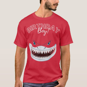 Birthday Boy Shark Lover Boy Kinderen Birthday BDa T-shirt