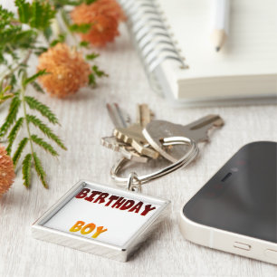 Birthday Boy Sleutelhanger