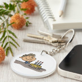 Birthday Boy Sleutelhanger (Voorkant Rechts)