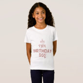 Birthday Boy T-shirt (Voorkant volledig)