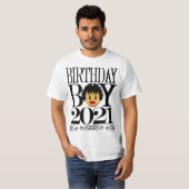 Birthday Boy T-shirt (Voorkant volledig)