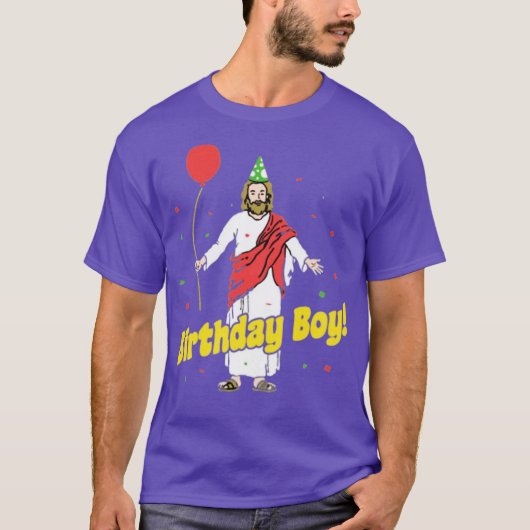 Birthday Boy T-shirt (Voorkant)