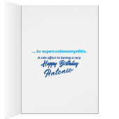 Birthday Boy Tests Positif, Funny Homme Anniversai (Intérieur (Droit))