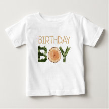 Birthday Boy Waterverf Woodland