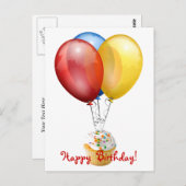 Birthday Briefkaart (Voorkant / Achterkant)