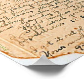 Birthday Briefkaart Terug Poster (Hoek)