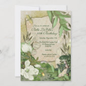 Birthday Brunch Moederdag Luncheon Invitations Kaart (Voorkant)