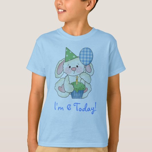 Birthday Bunny T-shirt (Voorkant)