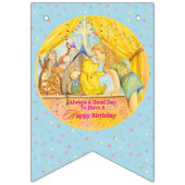 Birthday Bunting - Happy Birthday  Vlaggetjes (Eerste vlag)