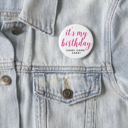 Birthday Button (In situ)