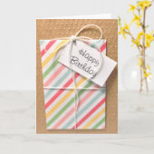 Birthday Cadeau Card Kaart (Gele Bloem)