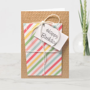 Birthday Cadeau Card Kaart