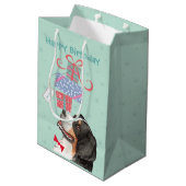 Birthday Cadeaus Berner Medium Gift Bag Medium Cadeauzakje (Achterkant Gekanteld)