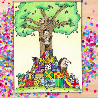 BIRTHDAY CADEAUS briefkaart van Nicole Janes