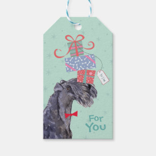 Birthday Cadeaus Kerry Blue Terrier Cadeaulabel