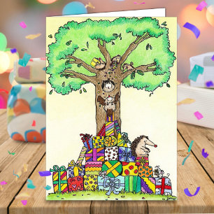 BIRTHDAY CADEAUS wenskaart van Nicole Janes Kaart