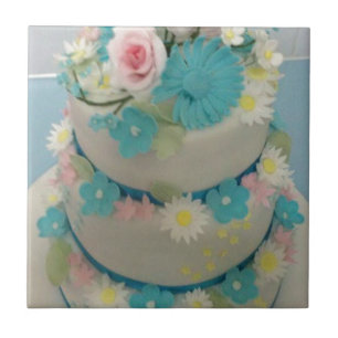 Birthday cake 1 tegeltje